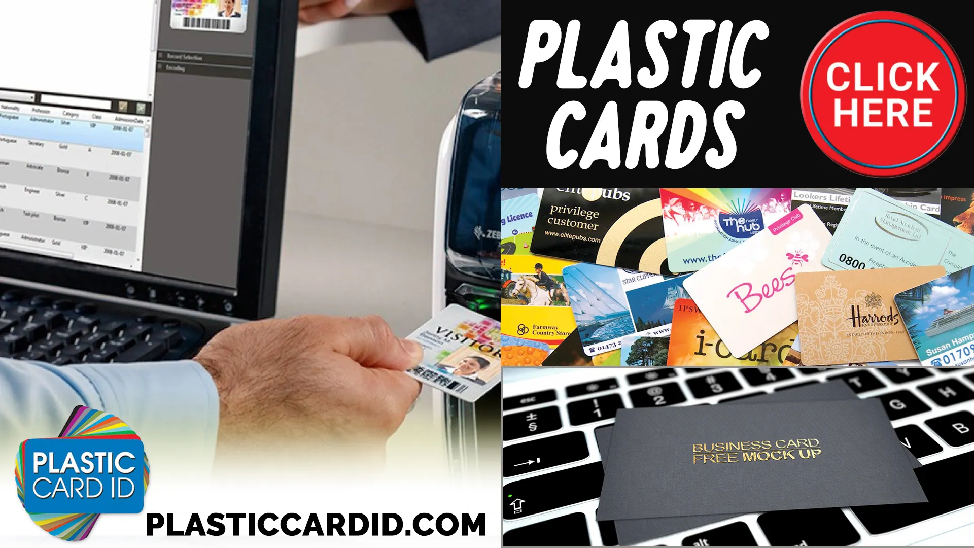 Experience the Touch of Luxury with Embossed Plastic Cards