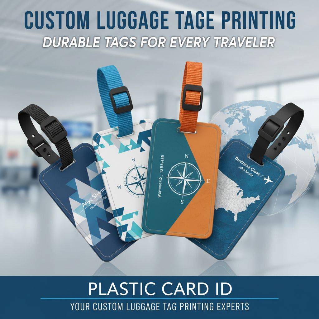 Welcome to Plastic Card ID: Your Custom Luggage Tag Printing Experts