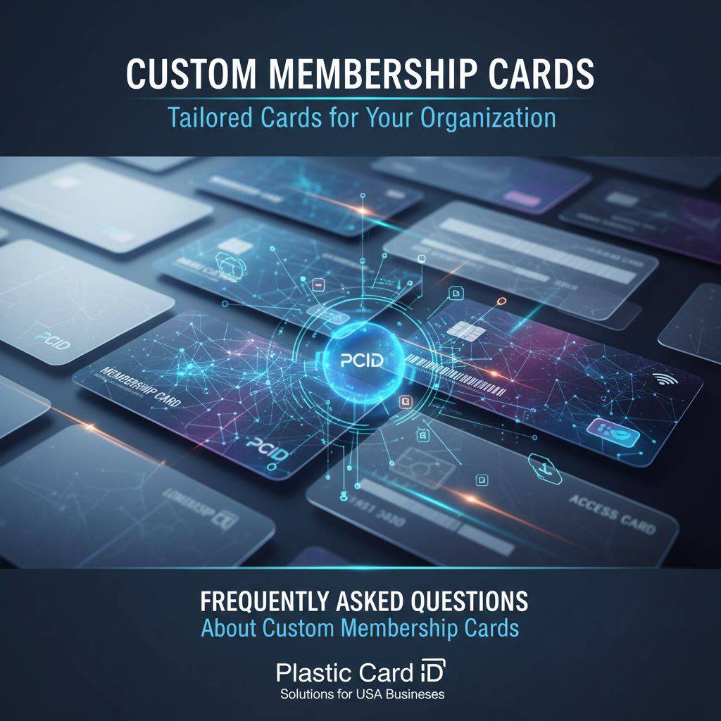 Frequently Asked Questions About Custom Membership Cards