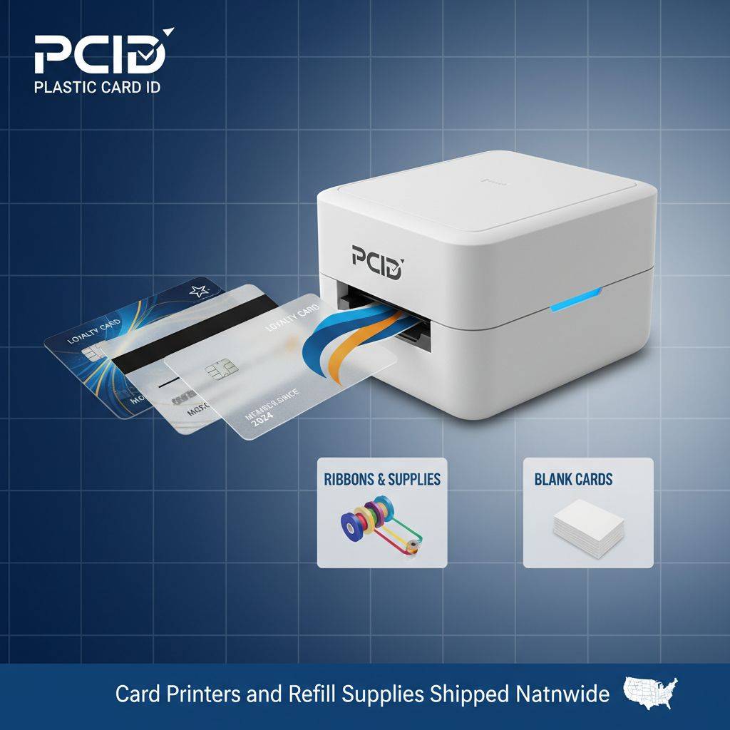Card Printers and Refill Supplies Shipped Nationwide