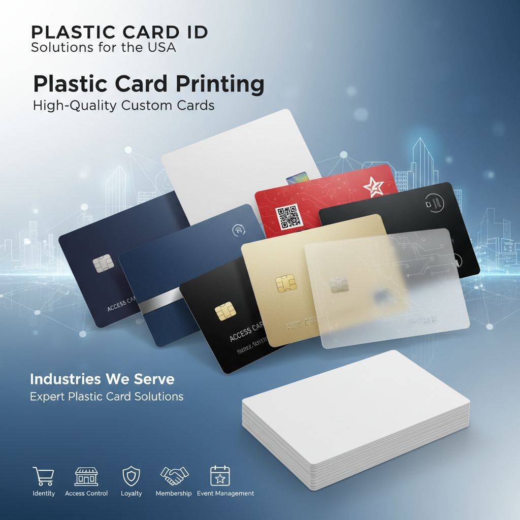 Industries We Serve With Expert Plastic Card Solutions
