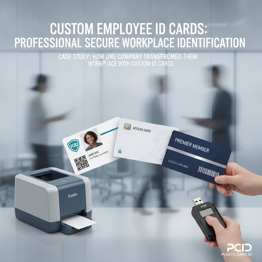 Case Study: How One Company Transformed Their Workplace with Custom ID Cards