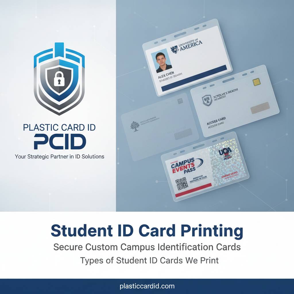 Types of Student ID Cards We Print