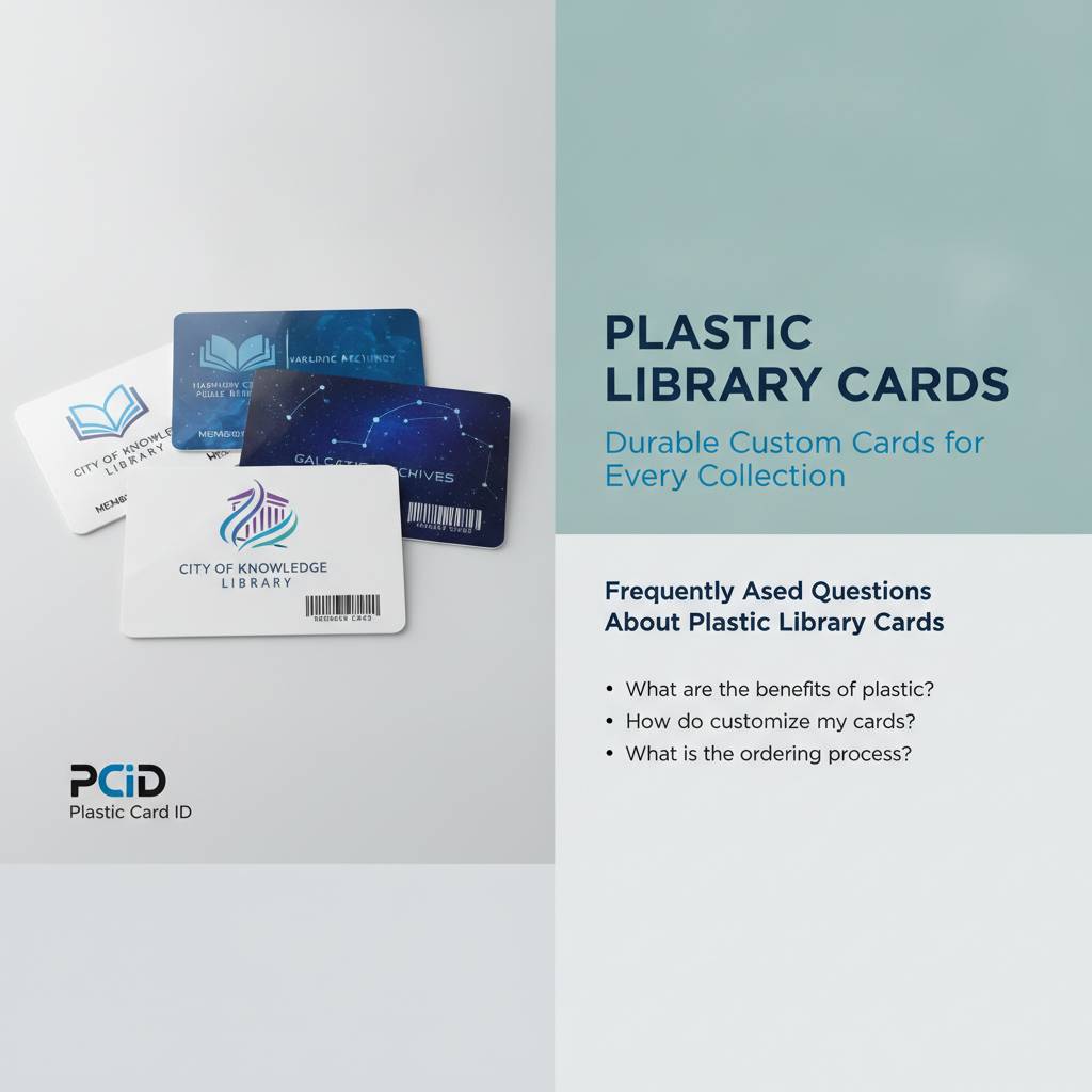 Frequently Asked Questions About Plastic Library Cards