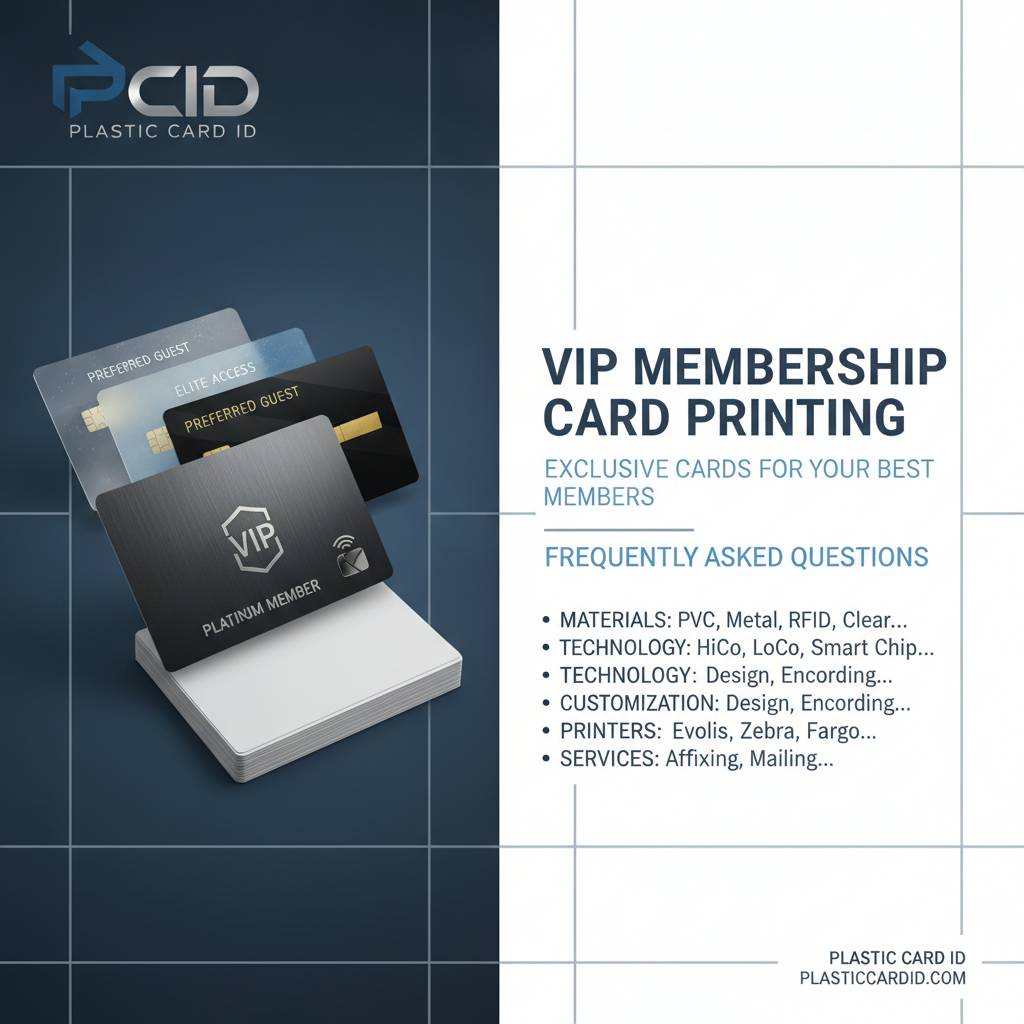 Frequently Asked Questions About VIP Membership Card Printing